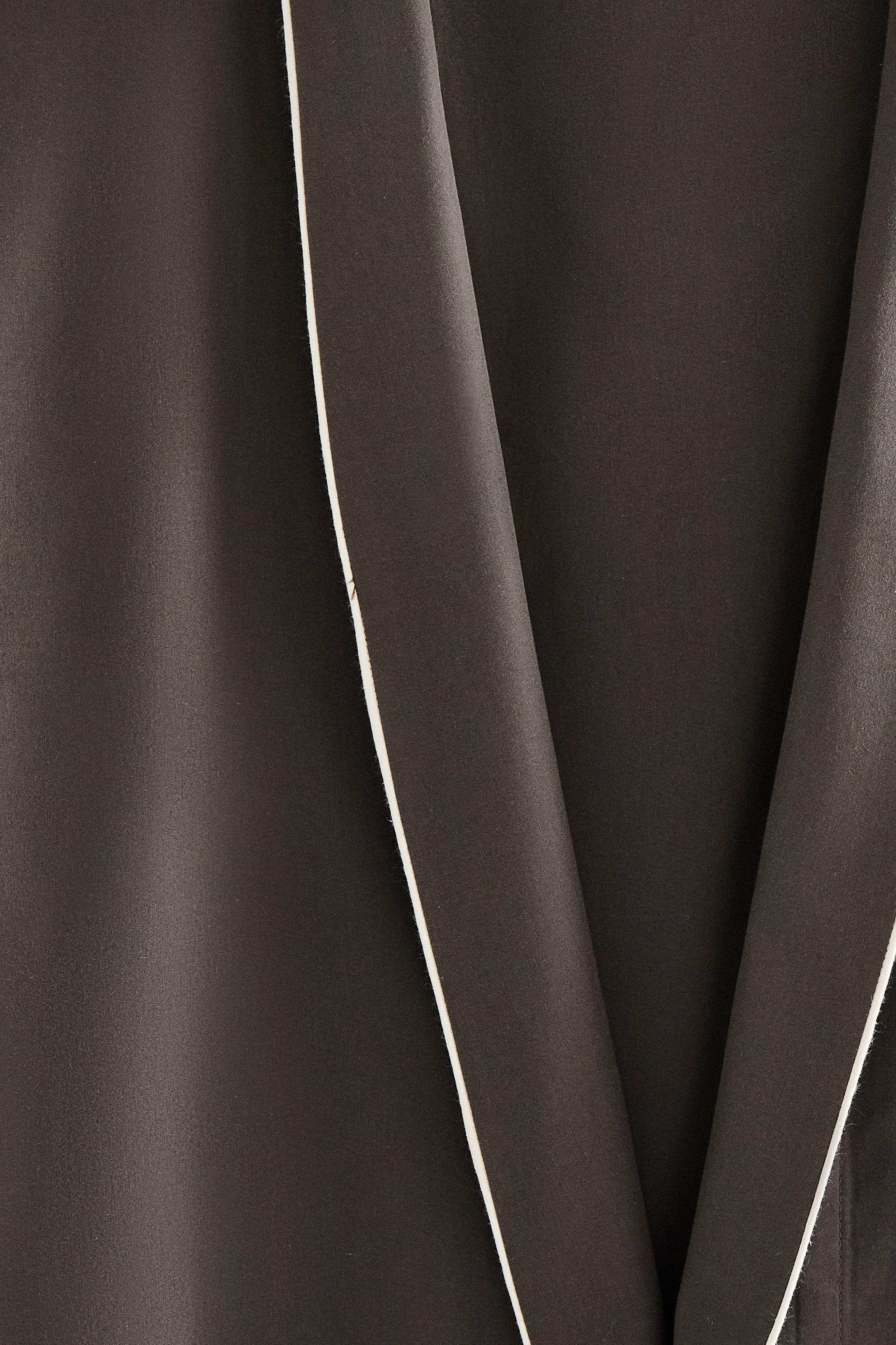 ROBE DE CHAMBRE EN POPELINE